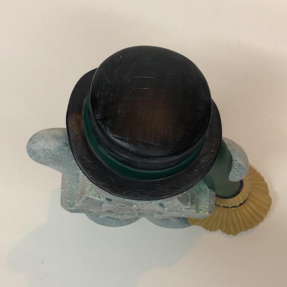 Hand painted Ceramic Snowflake Snowman - Picture 5 of 8